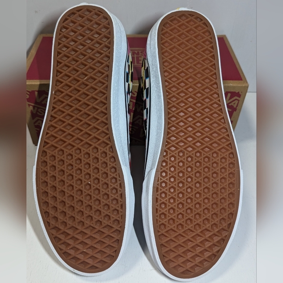 Vans Old Skool Sneakers With "Crazy Check" Checkered Print. - Picture 3 of 8